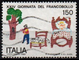 Italia Repubblica 1982: Giornata Del Francobollo - 150 Lire - Usato - 1981-90: Gebraucht