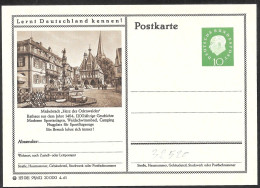 Germania/Germany/Allemagne: Intero, Stationery, Entier, Architettura Locale, Local Architecture, Architecture Locale - Otros & Sin Clasificación