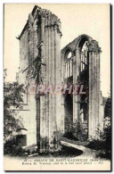 CPA Abbaye De Saint Wandrille Ruines Du Transept Cote De La Nef - Saint-Wandrille-Rançon