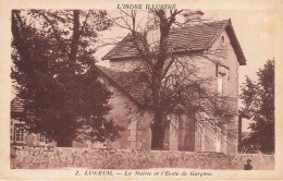 Lureuil * école De Garçons Et La Mairie Du Village * Enfant - Autres & Non Classés