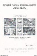 ESPAGNE 1980 ESPAMER EPREUVE Yvert  BF 27, Michel Block 21 NEUF** MNH Cote : 37 Euros - Ongebruikt