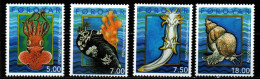 Färöer 2002 - Mi.Nr. 417 - 420 - Postfrisch MNH - Tiere Animals Schnecken Snails - Meereswelt