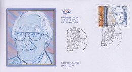 Enveloppe  FDC   1er  Jour   FRANCE    Georges  CHARPAK    PARIS   2016 - 2010-2019