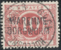 Belgique Timbre-taxe (TX) - Surcharge Locale De Distributeur - WARMME / BORGWORM - (F983) - Francobolli