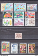 ESPAGNE 1981  Yvert 2235 + 2250-2257 +  2265-2267 + 2270-2271 NEUF** MNH - Ungebraucht