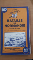 Bataille De Normandie Juin-août 1944 / Battle Of Normandy June-August 1944 (1984) - Carte Geographique