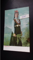 Femme Bulgare Traditionnal Costume Pyce Roussé Bulgarian Woman - Bulgarie