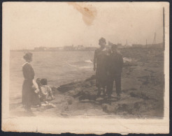 Bari 1925 - Spiaggia Maria Isabella - L'ora Del Bagno - Fotografia Epoca - Places