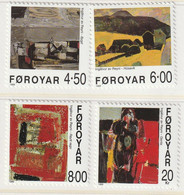 Féroé - N°358/61 ** (1999) Peintre - Faroe Islands