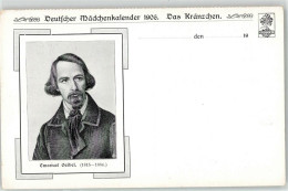 52022104 - Geibel, Emauel Deutscher Maedchenkalender 1906 Das Kraenzchen - Schrijvers