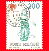 VATICANO  - Usato - 1979 - Anno Internazionale Del Fanciullo - Bambino Scultura Di Andrea Della Robbia - 200 - Usati