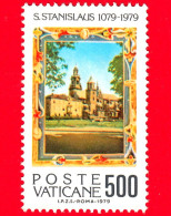 VATICANO - Usato - 1979 - 9º Centenario Del Martirio Di San Stanislao - Cattedrale Di Cracovia - 500 L. - Used Stamps