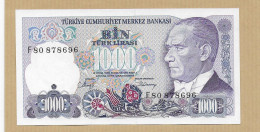 1000 BIN TURKLIRASI 1986-1988 NEUF - Turkey