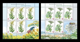 Belarus 2014 Mih. 1021/22 Flora. Invasive Plants (2 M/S) MNH ** - Bielorussia