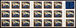 USA F-Bl. 27 Postfrisch Folienblatt 27 Weihnachten (Engel Mit Girlande) #KV214 - Sonstige & Ohne Zuordnung