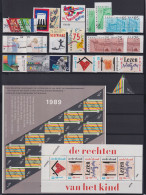Niederlande Jahrgang 1989 Mit 1357-1374 Postfrisch #KV306 - Sonstige & Ohne Zuordnung
