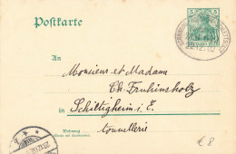 Bahnpost (Ambulant; R.P.O./T.P.O.) Strassburg-Molsheim-Schlettstadt (ZA2317) - Briefe U. Dokumente