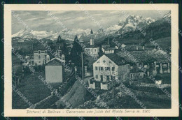 Belluno Cavarzano Falde Monte Serva Breveglieri Cartolina RT0893 - Belluno