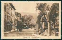 Trento Rovereto Piazza Rosmini Cartolina RT0578 - Trento