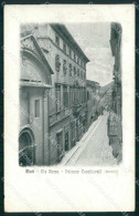 Rieti Città Via Roma Palazzo Vecchiarelli Cartolina RT0556 - Rieti