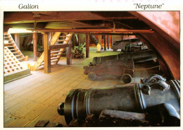 CPM*Film "PIRATES" Le Galion "Neptune" Les Canons- Carthago Films 13*5/7** SUP * 2 Scans - Other & Unclassified