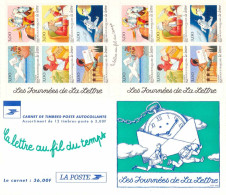 FRANCE 1998 - La Lettre Au Fil Du Temps - Bande Carnet N° BC 3161A Non Pliée Neuf ** - Commémoratifs