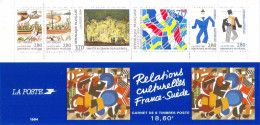 FRANCE 1994 - Relations Culturelles France-Suède - Bande Carnet N° BC 2872 Non Pliée Neuf ** - Conmemorativos