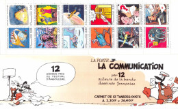 FRANCE 1988 - La Communication Bande Dessinée - Bande Carnet N° BC 2515 Non Pliée Neuf ** - Conmemorativos