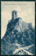 San Marino Città Torre Della Campana Cartolina RT1098 - Saint-Marin