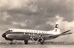 Frankfurt Flughafen Lufthansa  Flugzeug  Viscount 814 - Frankfurt A. Main