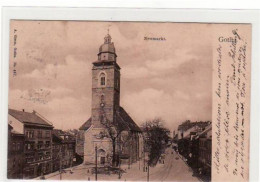 39001804 - Gotha. Teilansicht Vom Neumarkt Kirche Gelaufen 1904. Gute Erhaltung. - Gotha