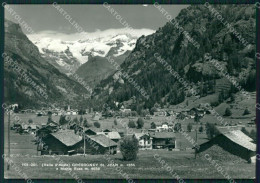 Aosta Gressoney Saint Jean Monte Rosa Foto FG Cartolina ZK5268 - Aosta