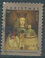 VEREINIGTE STAATEN ETATS UNIS USA 2020 CHRISTMAS OUR LADY OF GUÁPULO F USED SN 5541 MI 5779 YT 5388 SN 6156 - Gebraucht