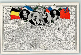 13252404 - Les Allies De La Guerre 1914  Union Fait La Force  Politik - Guerre 1914-18