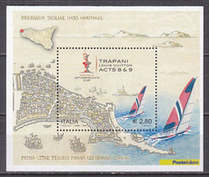 A1471 - ITALIA BF Ss N°42 - Yv N°39 ** VOILE - Blokken & Velletjes