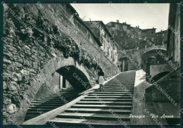 Perugia Città Via Appia PIEGHINA FG Foto Cartolina KB4555 - Perugia