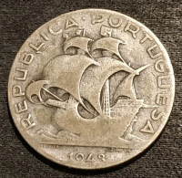 PORTUGAL - 2,5 ESCUDOS 1943 - Argent - Silver - KM 580 - Portugal