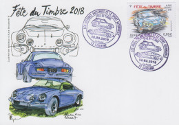 Carte    Maximum  1er   Jour    FRANCE    Fête  Du  Timbre    GARDANNE    2018 - Dag Van De Postzegel