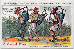 CPA Agriculture Publicité Publicitaire Algérie Par Drack Oub Caricature Illustrateur Arabe Non Circulé - Werbepostkarten