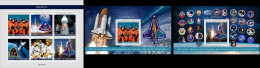 Guinea Bissau 2023, 20th Tragedy Of Space Shuttle Columbia, 4val In BF +2BF - Afrique