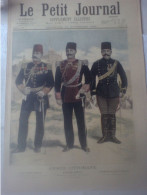 Le Petit Journal N°262 Armée Ottomane Sadkir-Bey Riza-Bey Chefket-Bey Orient Attaque Mosquée Par Les Arméniens Partition - Revues Anciennes - Avant 1900