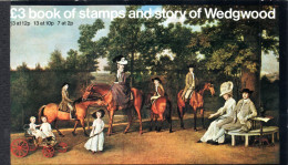 UK, GB, Great Britain, Booklet, 1980, Story Of Wedgwood - Postzegelboekjes