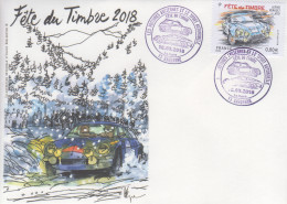 Enveloppe   FDC  1er   Jour   FRANCE   Fête  Du  Timbre   GARDANNE    2018 - 2010-2019