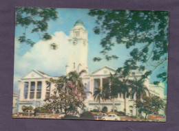 Town Hall With Victoria Theatre And Victoria Memorial Hall, Singapore * SINGLE VIEW , 3D, 3-D, 3 D POSTCARD * Lenticular - Singapour