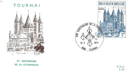 COB - FDC N° 321 - Timbre N° 1570 - 1961-1970