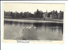 Freux  Un Des étangs ; Dans Le Fond , Le Vhâteua Et Le Clocher De L'église - Libramont-Chevigny