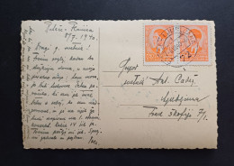 Yugoslavia Kingdom, Slovenia 1940 Postcard TROMEJA NA PEČI  With Stamp RATECE-LJUBLJANA (No 3046) - Andere & Zonder Classificatie