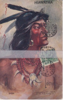 CPA HIAWATHA  AMERINDIENS AMERIQUE DU NORD - Indios De América Del Norte