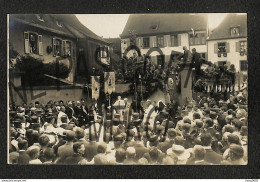 68 - WINTZENHEIM - Plantation De L'arbre De La Liberation Le  13 Juillet 1919 - RARE - Wintzenheim