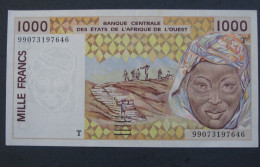 TOGO - 1000 Mille Francs 1999 - Banque Centrale Des états De L'Afrique De L'Ouest  **** EN ACHAT IMMEDIAT **** - Togo